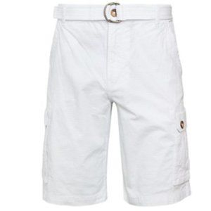 NWT Buffalo Headrix Cotton Belted Cargo Shorts